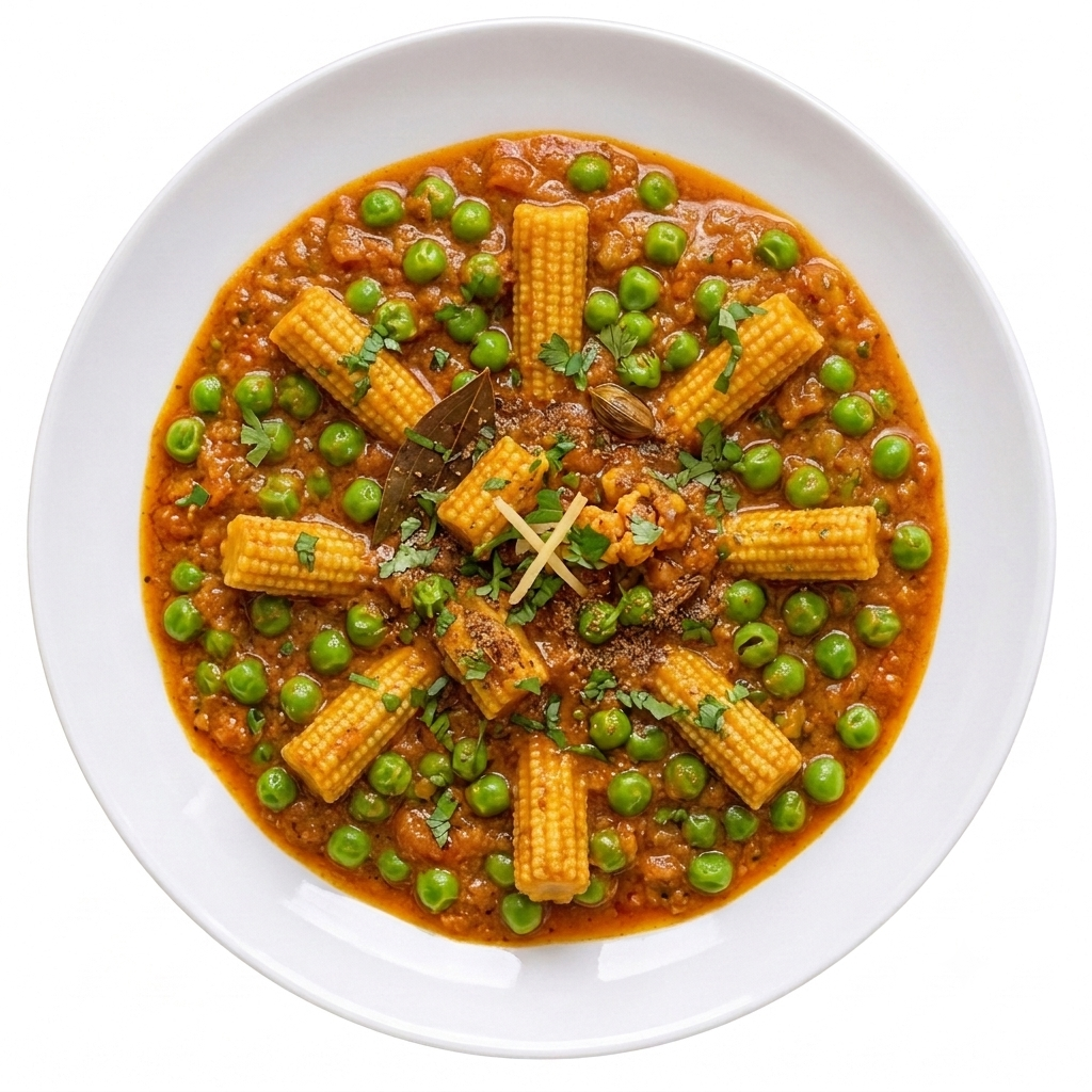 Green Peas Baby Corn